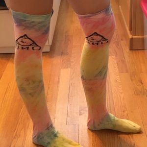 UNIF Tie dye Knee High Socks